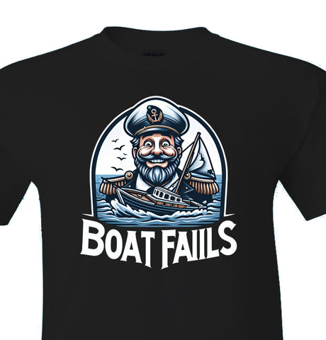 Boat Fails #1 Tee