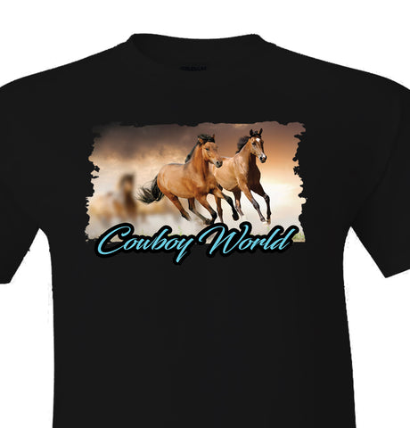 Cowboy World Horse Shirt