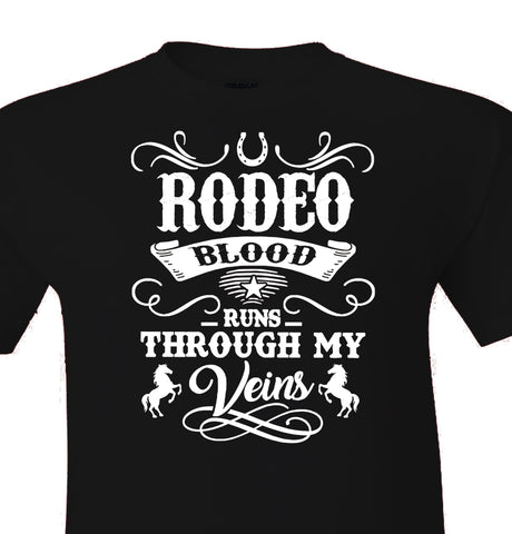 Rodeo Blood Tee