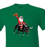 Santa Bull Rider Shirt