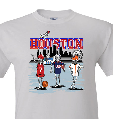 Houston Skeleton Shirt